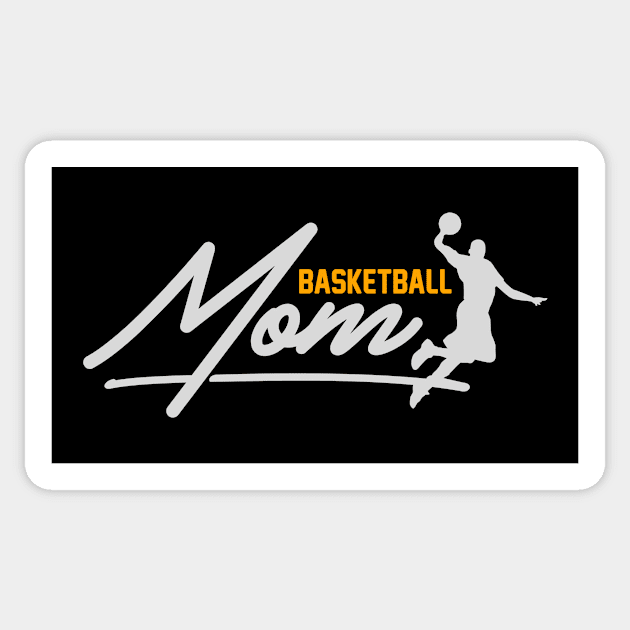 Basketball Mom Sticker by Toogoo